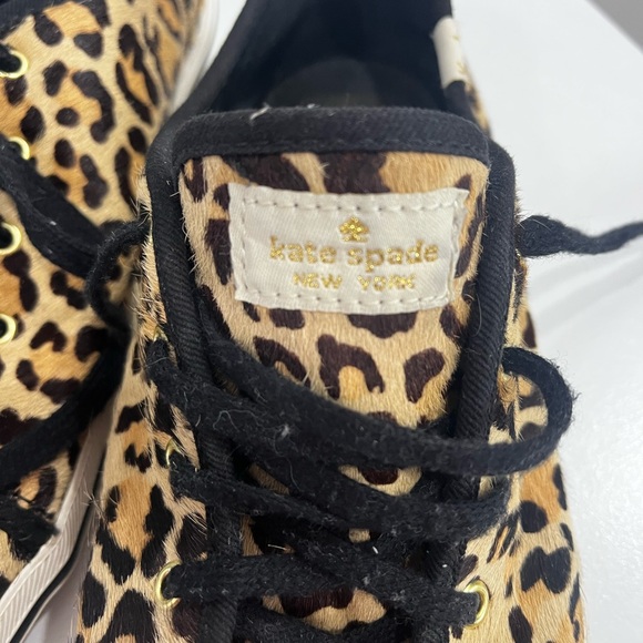 Kate Spade Keds Leopard Print Sneakers - Picture 2 of 6